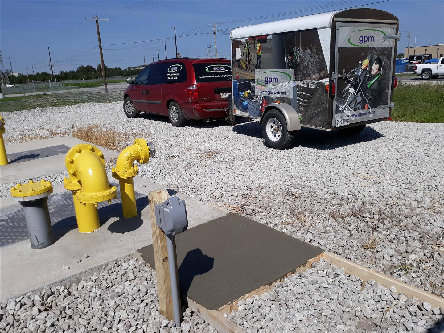 Fremont NE - Lincoln Premium Poultry - Teledyne ISCO 5800 Refrigerated Sampler.