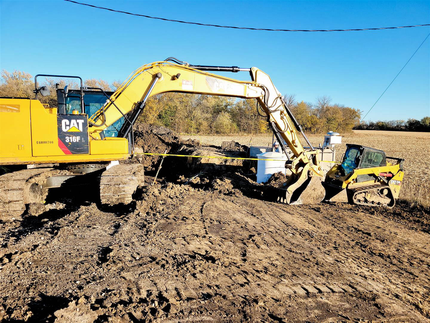 Lyons, NE - VPC Fiberglass metering manholes