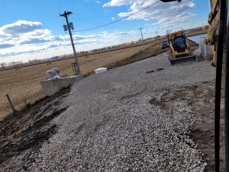 Lyons, NE - VPC Fiberglass metering manholes