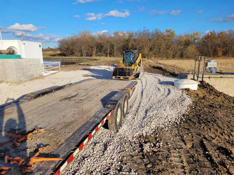 Lyons, NE - VPC Fiberglass metering manholes