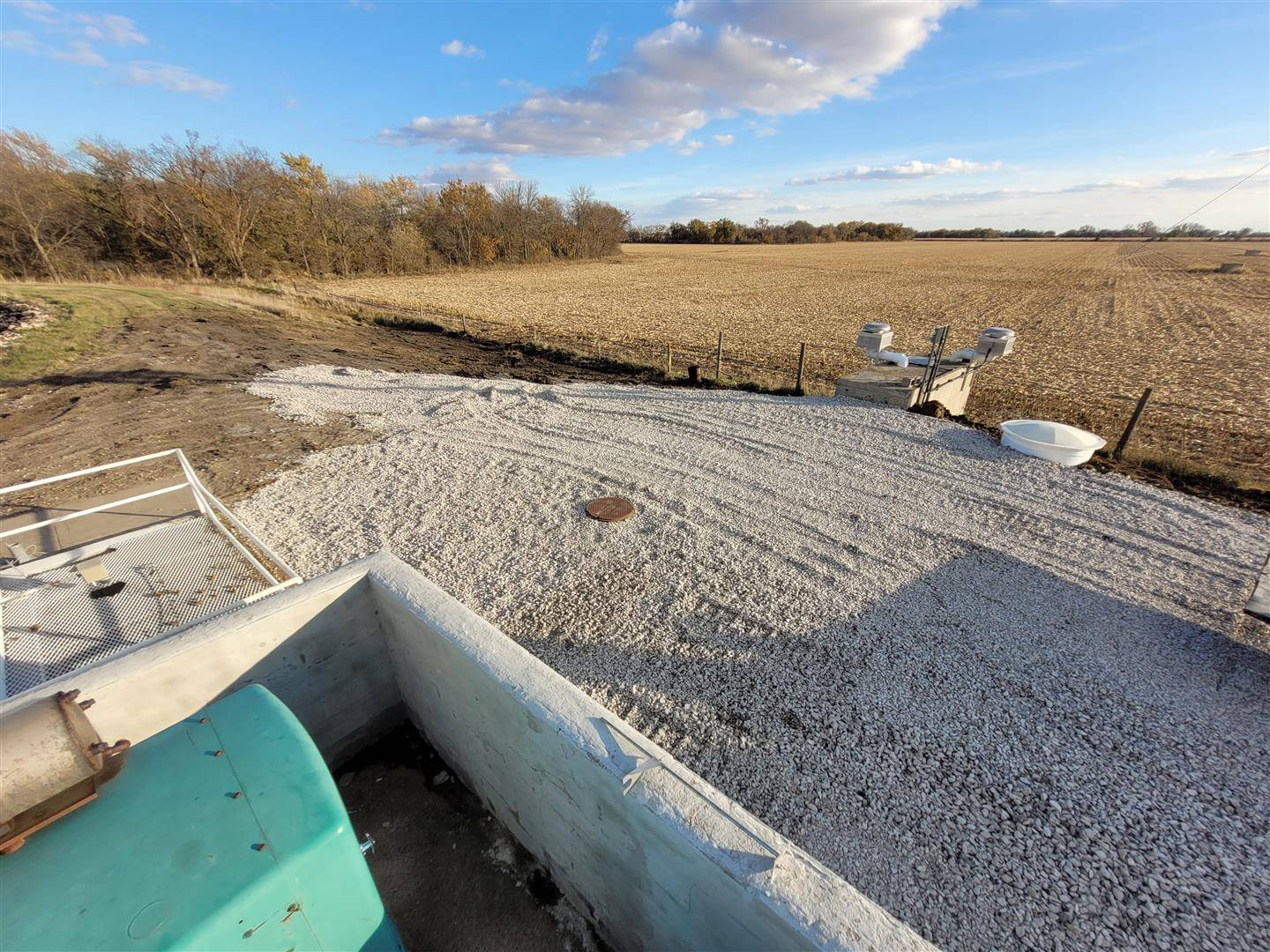 Lyons, NE - VPC Fiberglass metering manholes