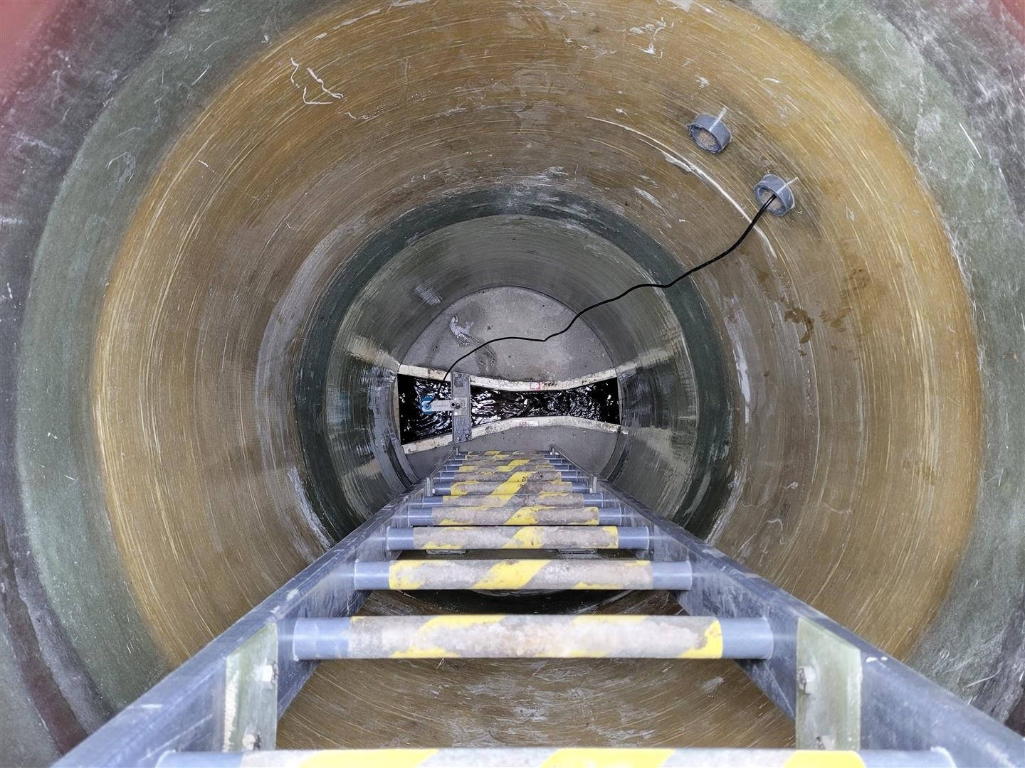 Lyons, NE - VPC Fiberglass metering manholes