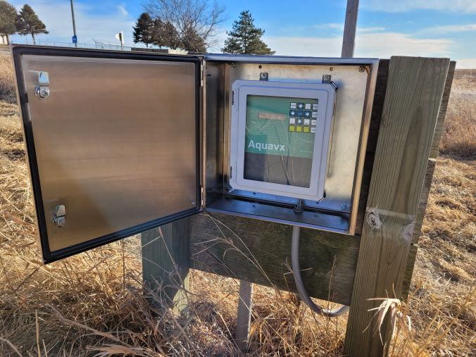 Storm Lake, IA - Cattron Aquavx Remote Monitoring System and Spirax-Sarco UTM10 clamp on transit time flow meter