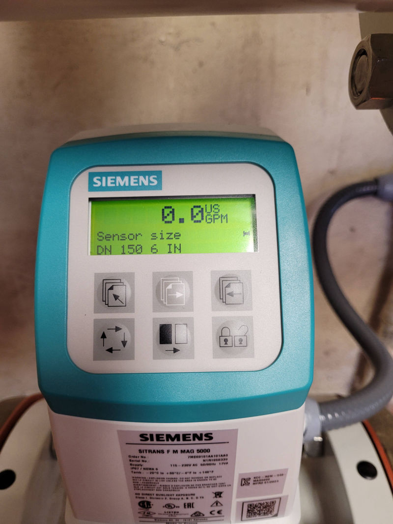 Blair NE - Replaced old magmeters with Siemens Sitrans F M Mag6000.