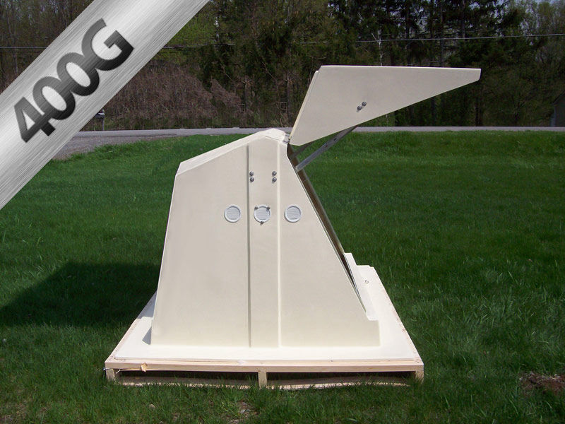 VCP Fiberglass Enduro 400G Single Gull WingShelter