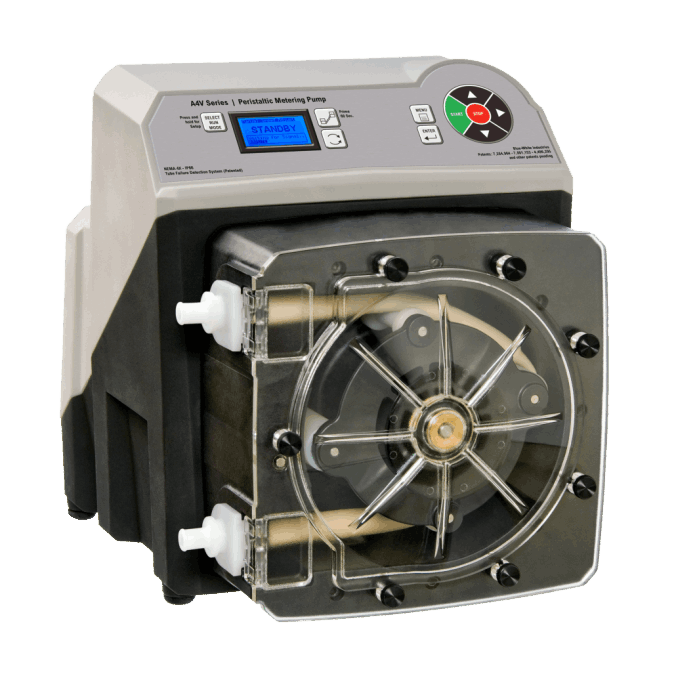 Blue-White Flex-Pro A4 Peristaltic Pump Standby