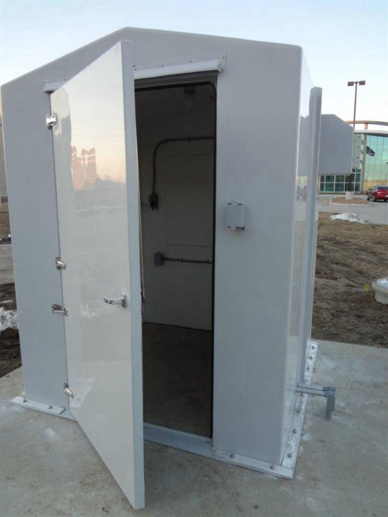 Council Bluffs, IA - Fiberglass Shelter