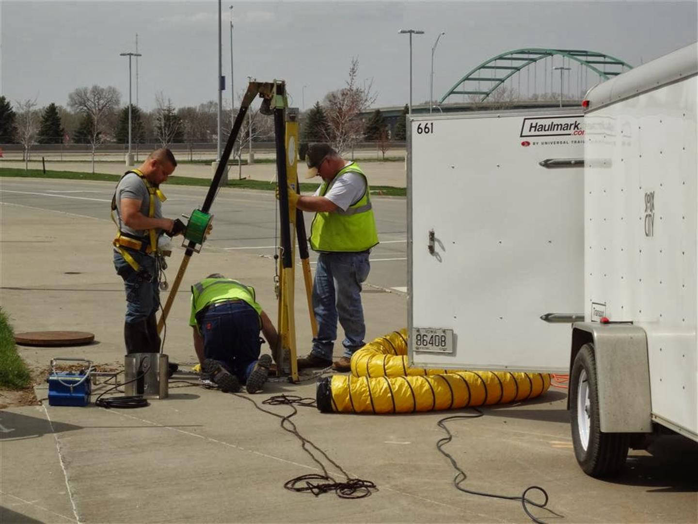 Sioux City, IA - Flow Study with Teledyne ISCO Laser Area Velocity Flow Meter