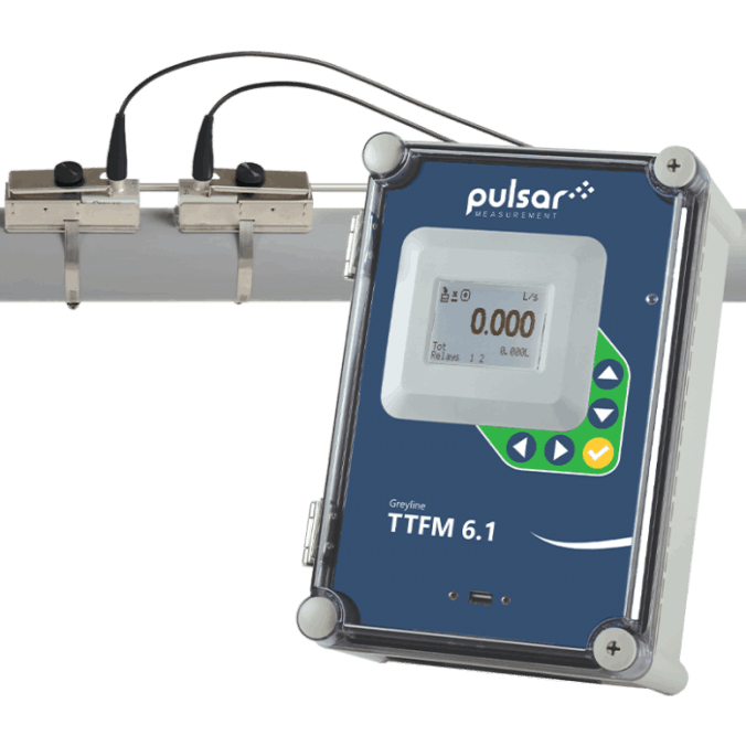 Pulsar Greyline Transit Time Flow Meter