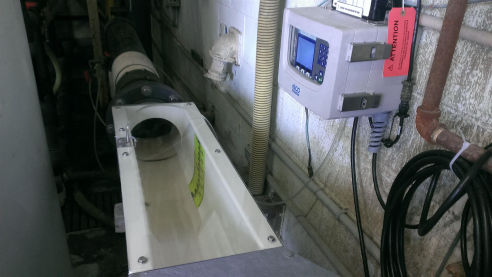 Atlantic, IA - Mahle: ISCO Signature Flow Meter and Palmer-Bowlus Flume