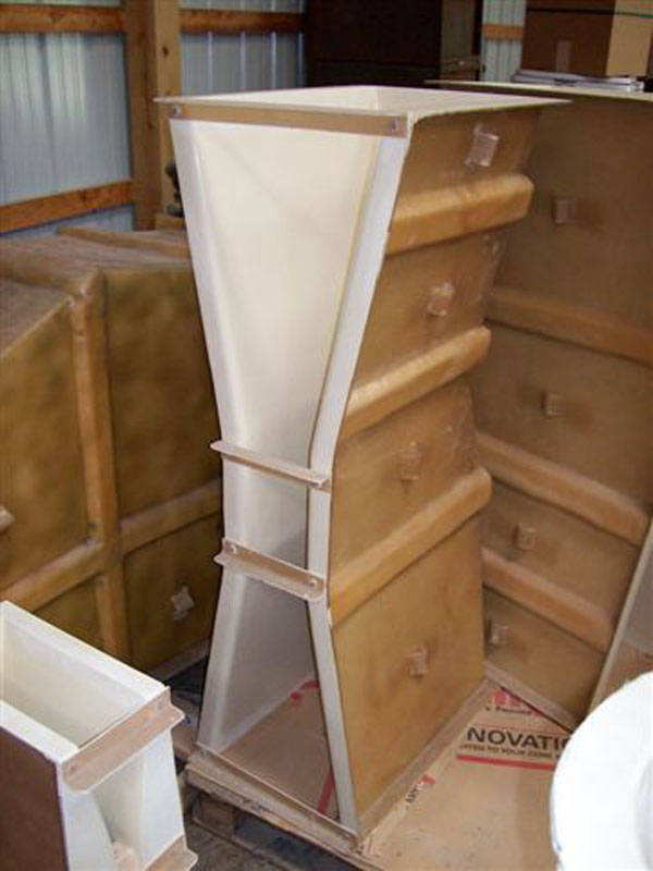 VCP Fiberglass Parshall Flume