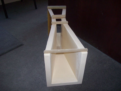 VCP Fiberglass Parshall Flume