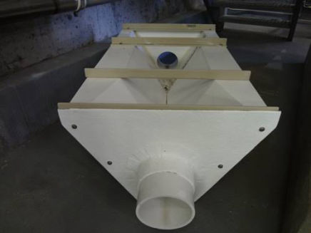 CSC Custom Structures Corporation Flume w/ End Adapters