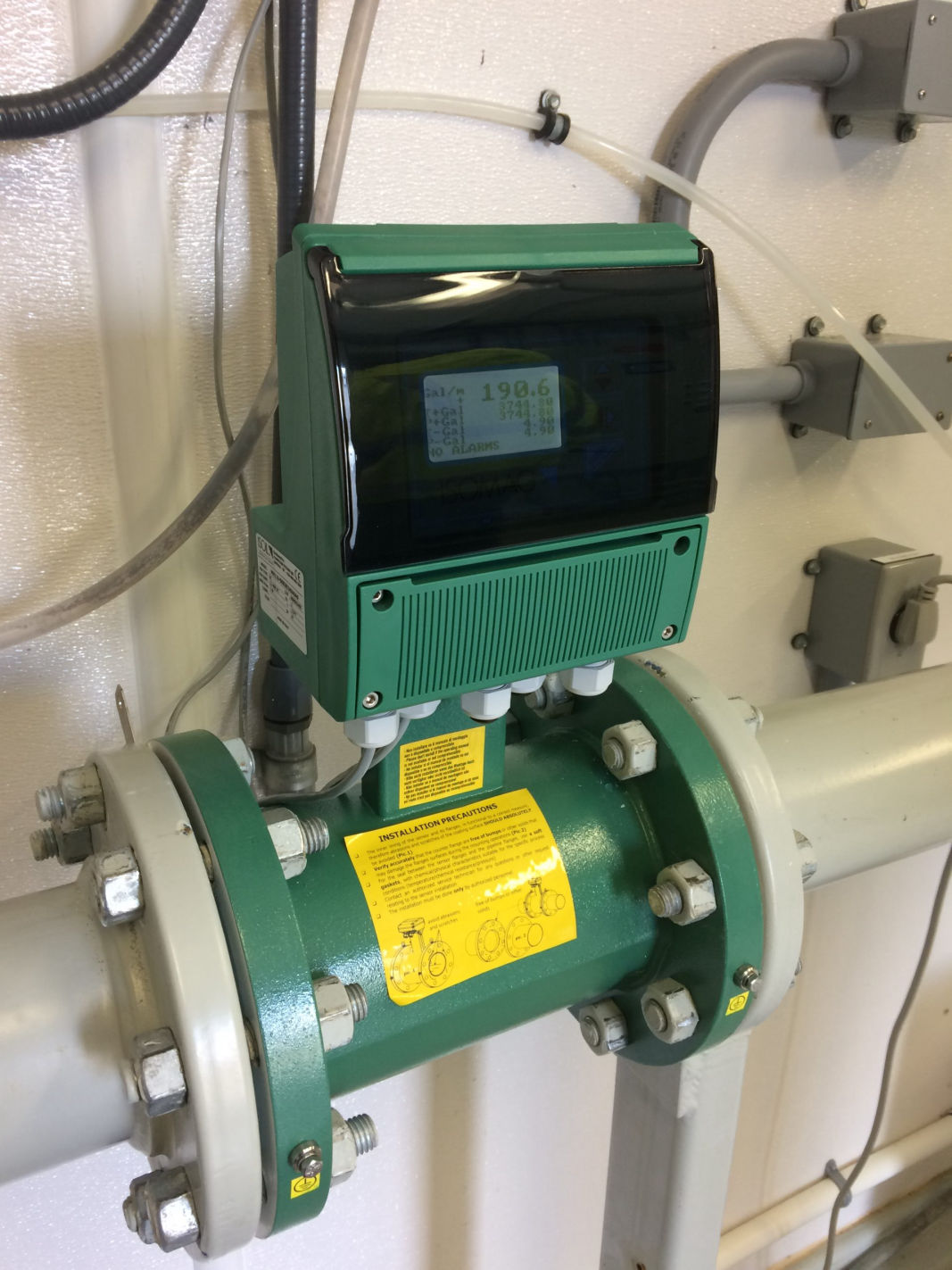 Flomotion ISOMAG MS2500 Flanged Electromagnetic Flow Sensor