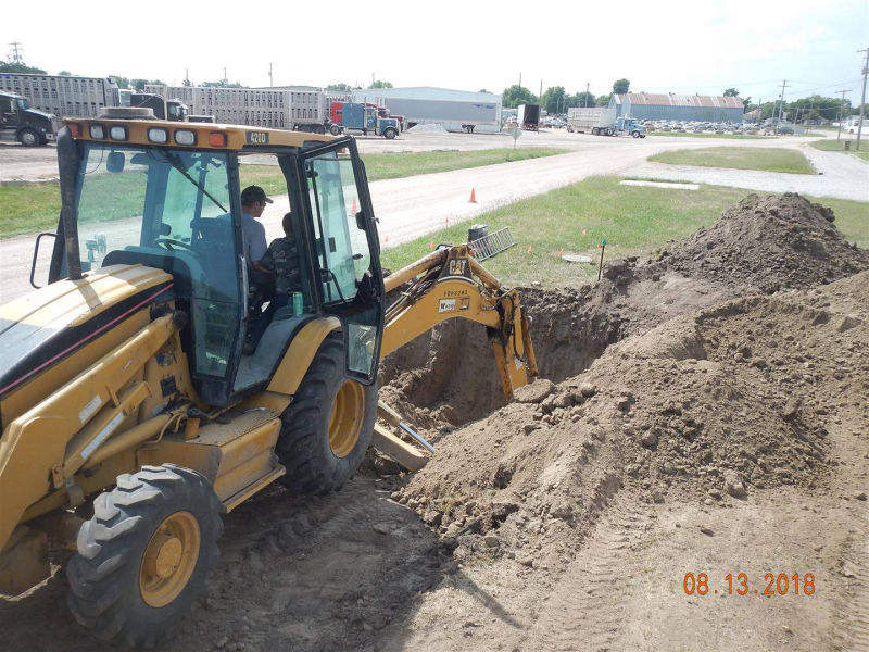 Gibbon, NE - Fiberglass metering manhole, Teledyne ISCO Signature Ultrasonic, Teledyne ISCO 5800 Refrigerated Sampler