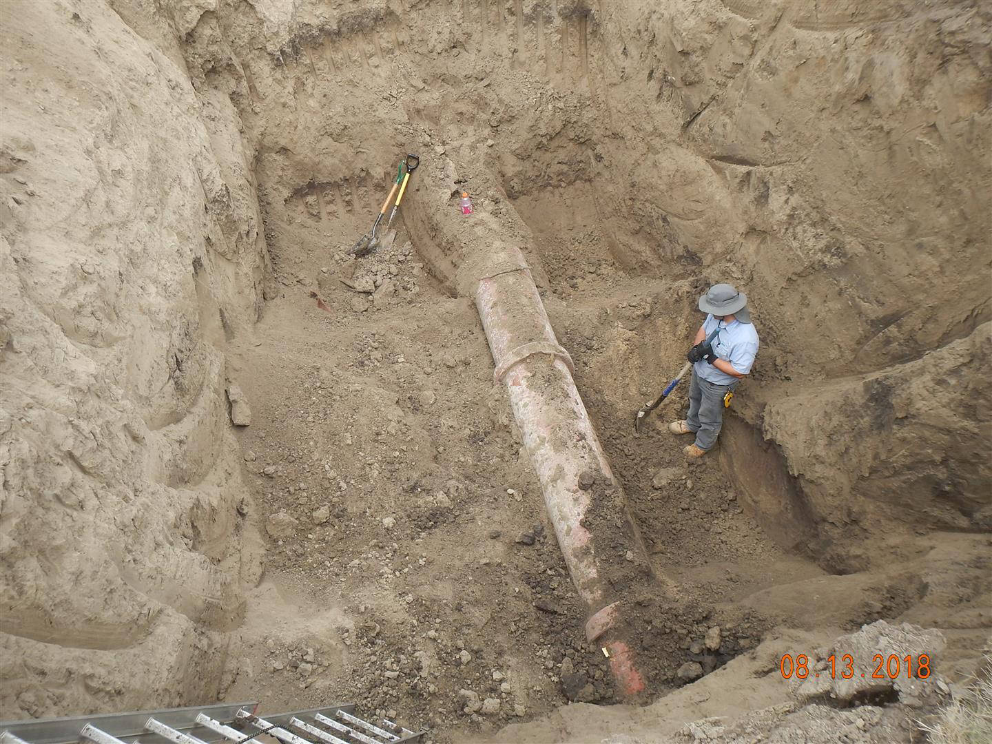 Gibbon, NE - Fiberglass metering manhole, Teledyne ISCO Signature Ultrasonic, Teledyne ISCO 5800 Refrigerated Sampler