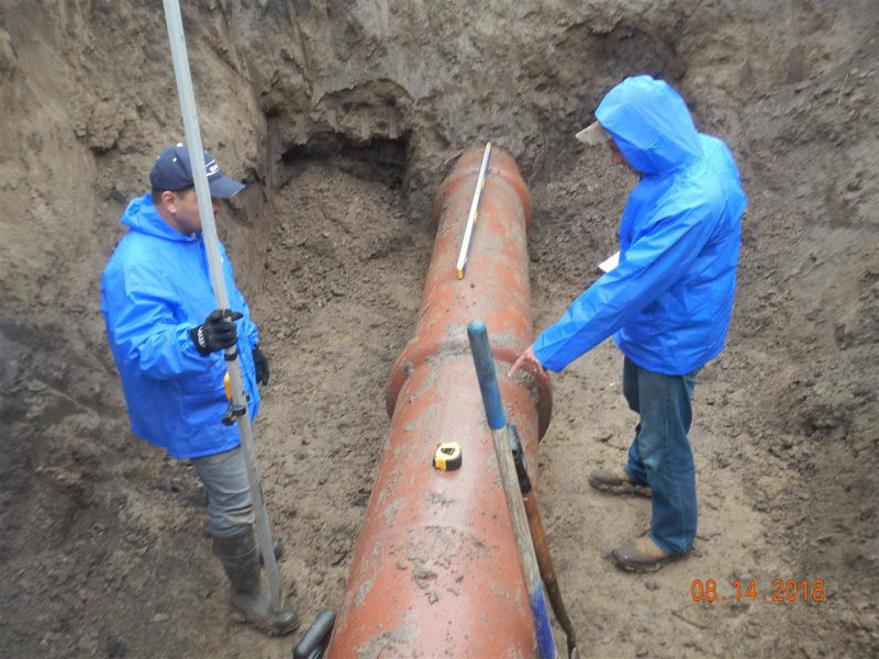 Gibbon, NE - Fiberglass metering manhole, Teledyne ISCO Signature Ultrasonic, Teledyne ISCO 5800 Refrigerated Sampler