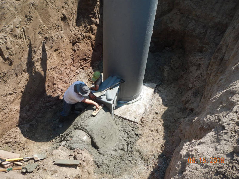 Gibbon, NE - Fiberglass metering manhole, Teledyne ISCO Signature Ultrasonic, Teledyne ISCO 5800 Refrigerated Sampler
