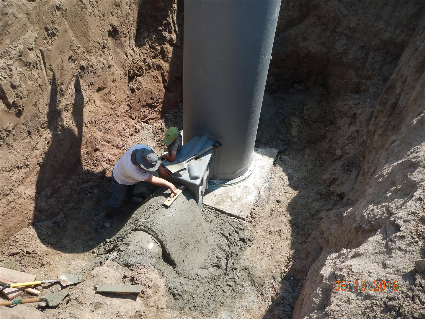 Gibbon, NE - Fiberglass metering manhole, Teledyne ISCO Signature Ultrasonic, Teledyne ISCO 5800 Refrigerated Sampler