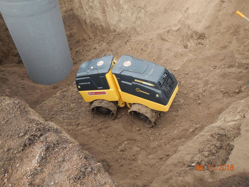 Gibbon, NE - Fiberglass metering manhole, Teledyne ISCO Signature Ultrasonic, Teledyne ISCO 5800 Refrigerated Sampler