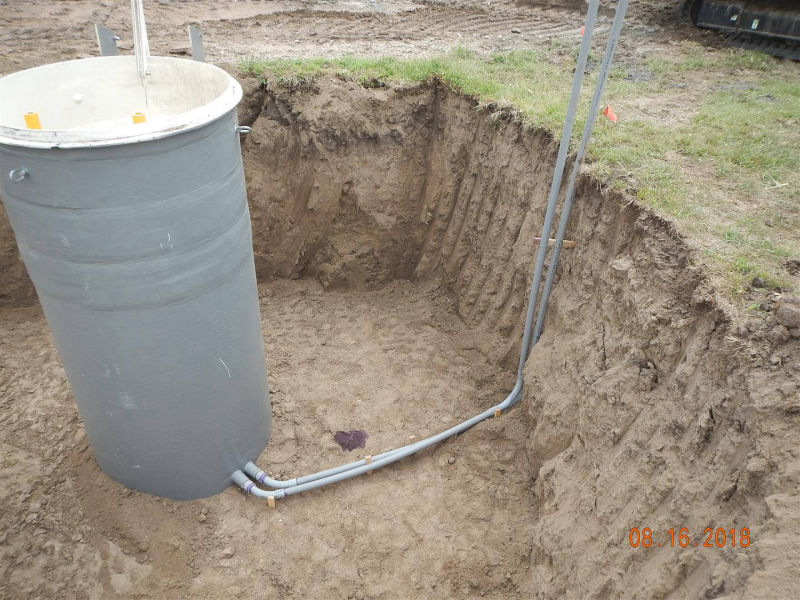 Gibbon, NE - Fiberglass metering manhole, Teledyne ISCO Signature Ultrasonic, Teledyne ISCO 5800 Refrigerated Sampler