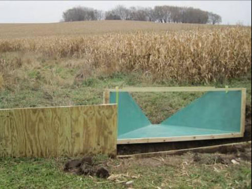 VCP Fiberglass H Flume