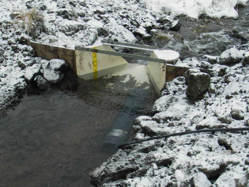 VCP Fiberglass H Flume