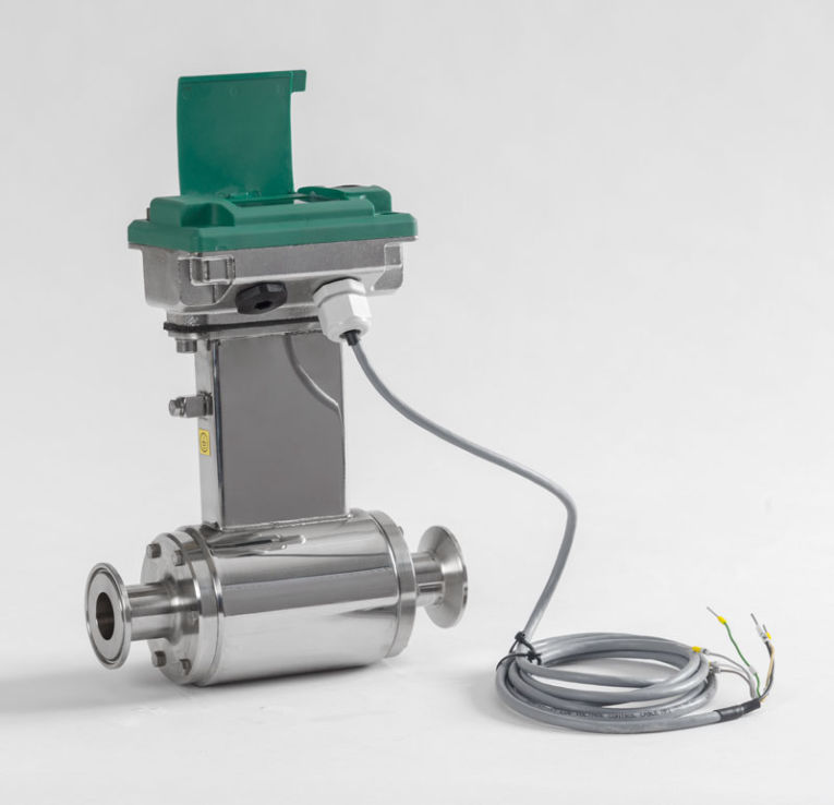 Flomotion ISOMAG MS2420 High Accuracy Electromagnetic Flow Sensor for Food, Beverage and Pharmaceutical Applications.